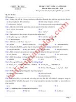 Đề thi thử THPT QG 2020   hóa học   gv lê phạm thành   đề 19   có lời giải
