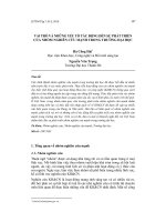 Vai trò và những yếu tố tác động đến sự phát triển của nhóm nghiên cứu mạnh trong trường đại học