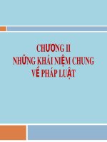 Bài giảng Pháp luật đại cương: Chương 2 - ThS. Nguyễn Hữu Lạc