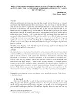 Hiện tượng treaty shopping trong giải quyết tranh chấp đầu tư quốc tế: Phân tích vụ việc Philip Morris kiện chính phủ Úc và liên hệ với Việt Nam