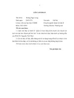 luận văn thạc sĩ quản lý hoạt động kinh doanh vận chuyển du lịch trên địa bàn thành phố hà nội 