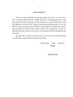 luận văn thạc sĩ quản trị dự án khoa học công nghệ của công ty trách nhiệm hữu hạn một thành viên hanel 