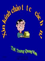 Bài giảng Tổ chức nhân sự hành chính nhà nước: Chương 1 - ThS. Trương Quang Vinh