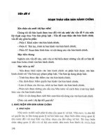 Giáo trình Kỹ thuật soạn thảo Văn bản pháp luật - Phần 2