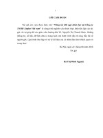 luận văn thạc sĩ công tác đãi ngộ nhân lực tại công ty TNHH enplas việt nam” 