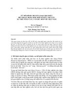 Từ mô hình chuyển giao tri thức đến hoạt động đổi mới sở hữu trí tuệ: Xu thế toàn cầu, vấn đề đối với Việt Nam