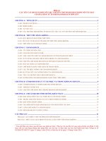 Bộ quy chế An toàn hàng không dân dụng lĩnh vực tàu bay và khai thác tàu bay - Phần 13: Các yêu cầu bổ sung đối với việc chuyên chở hành khách đối với tàu bay có số lượng từ 20 ghế hành