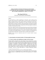 Enhancement of effectiveness of invention activities of Vietnam public universities through recovering barriers of these activities