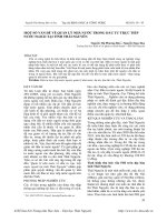 Một số vấn đề về quản lý nhà nước trong đầu tư trực tiếp nước ngoài tại tỉnh Thái Nguyên
