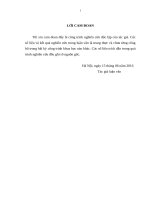 luận văn thạc sĩ quản lý hoạt động dịch vụ đối với khách hàng doanh nghiệp lớn tại các chi nhánh của ngân hàng thương mại cổ phần quân đội 