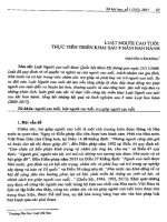 Luật Người cao tuổi: Thực tiễn triển khai sau 8 năm ban hành