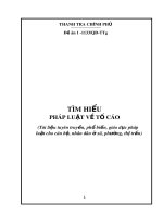 Ebook Tìm hiểu Pháp luật về tố cáo (Tài liệu tuyên truyền, phổ biến, giáo dục pháp luật cho cán bộ, nhân dân ở xã, phường, thị trấn)