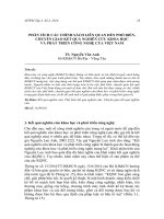 Phân tích các chính sách liên quan đến phổ biến, chuyển giao kết quả nghiên cứu khoa học và phát triển công nghệ của Việt Nam