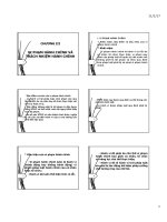 Bài giảng môn học Luật hành chính 2 (Phương cách quản lý hành chính nhà nước): Chương 3 - Nguyễn Hữu Lạc (2017)