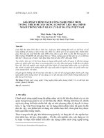 Giải pháp chính sách công nghệ phần mềm tương thích để xây dựng cơ sở dữ liệu địa chính nhằm thống nhất quản lý đất đai tại Việt Nam