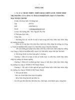 luận văn thạc sĩ hoàn thiện triển khai chiến lược thâm nhập thị trường của công ty trách nhiệm hữu hạn và thương mại thuận thành 