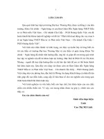 luận văn tài chính ngân hàng phát triển hoạt động cho vay mua ô tô tại ngân hàng TMCP đầu tư và phát triển việt nam – chi nhánh cầu giấy – PGD hoàng quốc việt 