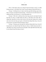 luận văn quản trị kinh doanh hoàn thiện công tác xây dựng kế hoạch bán hàng tại công ty cổ phần thương mại dịch vụ viễn thông việt vương 