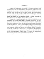 luận văn kinh doanh quốc tế phát triển thương mại sản phẩm sơn cao cấp jajynic của công ty cổ phần ATA paint hà nam trên thị trường miền bắc 