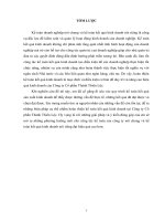 luận văn kế toán TMU hoàn thiện kế toán kết quả kinh doanh, nâng cao hiệu quả kinh doanh của công ty cổ phần thành thiên lộc  