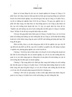 Nghiên cứu ảnh hưởng của yếu tố môi trường đặc thù đến quản trị công ty cổ phần tasco 