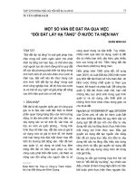 Một số vấn đề đặt ra qua việc “Đổi đất lấy hạ tầng” ở nước ta hiện nay