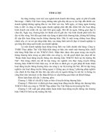 luận văn marketing hoàn thiện hoạt động truyền thông cho thương hiệu TOKYO deli tại thị trường hà nội 