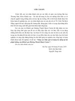 luận văn quản trị kinh doanh nâng cao hiệu quả sử dụng lao động tại bộ phận buồng của khách sạn mường thanh hanoi centre 