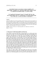 Giải pháp nâng cao chất lượng nghiên cứu khoa học: Nghiên cứu trường hợp viện chiến lược và chính sách khoa học và công nghệ