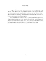 luận văn kinh tế luật giải pháp nâng cao chất lượng nguồn nhân lực của công ty TNHH TM chung hằng 