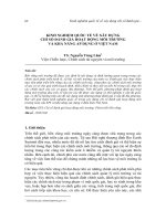 Kinh nghiệm quốc tế về xây dựng chỉ số đánh giá hoạt động môi trường và khả năng áp dụng ở Việt Nam