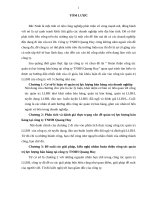 luận văn quản trị nhận lực hoàn thiện công tác quản trị lực lượng bán hàng tại công ty TNHH quang huy 