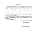 luận văn khách sạn du lich nâng cao hiệu quả kinh doanh lưu trú của khách sạn sunny hanoi 1, hà nội 