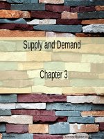 Lecture Principles of economics (Asia Global Edition) - Chapter 3