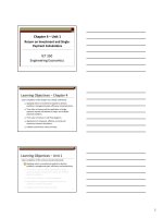 Lecture Engineering economics - Chapter 4: Return on investment and single ‐ Payment calculations