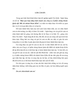 luận văn tài chính ngân hàng hiệu quả hoạt động kinh doanh của công ty cổ phần chứng khoán quân đội MB chi nhánh hoàn kiếm 