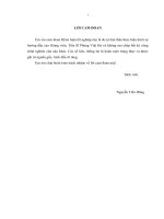 luận văn tài chính ngân hàng phát triển cho vay tiêu dùng tại ngân hàng TMCP đầu tư và phát triển việt nam chi nhánh từ liêm 