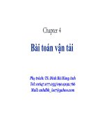 Bài giảng Kinh tế lượng: Chương 4 - TS. Đinh Bá Hùng Anh