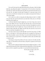 luận văn hệ thống thông tin kinh tế phân tích thiết kế hệ thống thông tin quản lý bán hàng của công ty cổ phần đầu tư và xây dựng số 1 hà nội 