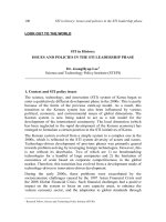 STI in history: Issues and policies in the STI leadership phase