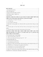 luận văn quản trị kinh doanh hoàn thiện triển khai chiến lược thâm nhập thị trường của công ty cổ phần đào tạo và chuyển giao công nghệ cao bách khoa 