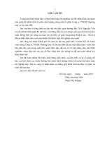 luận văn khách sạn du lich giải pháp marketing phát triển thị trường khách du lịch nội địa của công ty TNHH thương mại và du lịch DH 