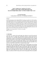 Hoàn thiện quy trình xây dựng chiến lược công nghệ mới dành cho doanh nghiệp khoa học và công nghệ ở Việt Nam