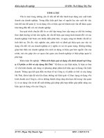 luận văn kế toán TMU phân tích hiệu quả sử dụng vốn kinh doanh tại công ty cổ phần cơ khí và xây dựng hà thái 