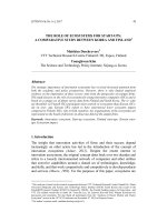 The role of ecosystems for start ups: A comparative study between Korea and Finland