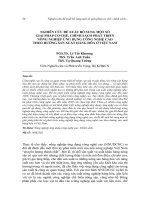Nghiên cứu đề xuất bổ sung một số giải pháp cơ chế, chính sách phát triển nông nghiệp ứng dụng công nghệ cao theo hướng sản xuất hàng hóa ở Việt Nam