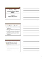 Lecture Engineering economics - Chapter 1: Introduction to U.S. Financial System