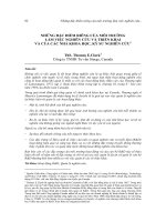 Những đặc điểm riêng của môi trường làm việc nghiên cứu và triển khai và của các nhà khoa học, kỹ sư nghiên cứu