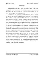 Phân tích hiệu quả sử dụng vốn kinh doanh tại công ty cổ phần thương mại vận tải và chế biến hải sản long hải 