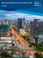 Báo cáo Nghiên cứu thị trường Hà Nội Q1 2017